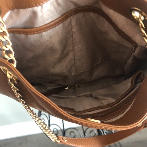 Michael Kors Caramel Leather Crossbody - Picture 9 of 9